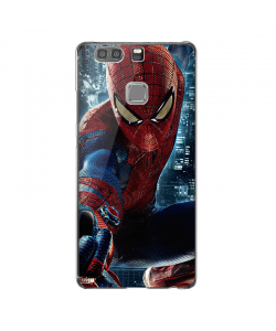 Spider Man - Huawei P9 Plus Carcasa Transparenta Silicon