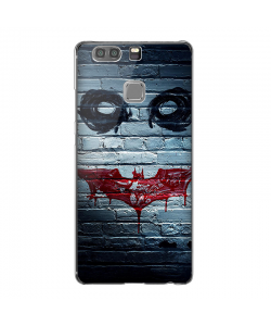 Batman/The Joker - Huawei P9 Lite 2017 Carcasa Transparenta Silicon