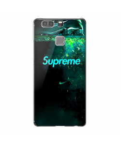 Nike x Supreme - Huawei P9 Carcasa Transparenta Silicon