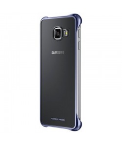 Carcasa Samsung Transparent + negru - Samsung Galaxy A3 (2016)