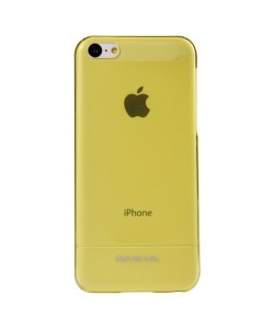 Pachet Folie si Husa iPhone 5C Ultra Slim Baseus Yellow