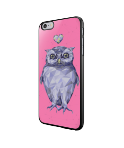 I Love Owls - iPhone 6/6S Carcasa Neagra TPU