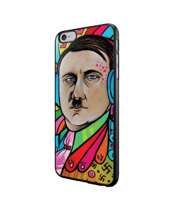 Hitler Meets Colors - iPhone 6/6S Carcasa Neagra TPU