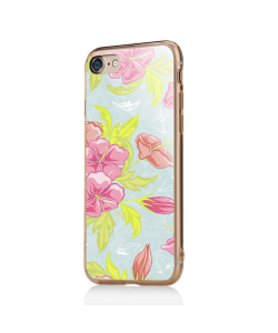 Vintage Blossom - iPhone 7 / iPhone 8 Carcasa Transparenta Silicon