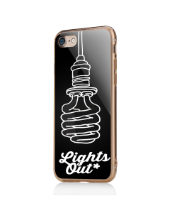 Lights Out - iPhone 7 / iPhone 8 Carcasa Transparenta Silicon