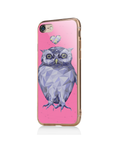 I Love Owls - iPhone 7 / iPhone 8 Carcasa Transparenta Silicon