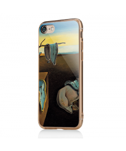 Salvador Dali - The Persistence of Memory - iPhone 7 / iPhone 8 Carcasa Transparenta Silicon