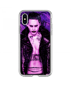 Mad Joker - iPhone X Carcasa Transparenta Silicon