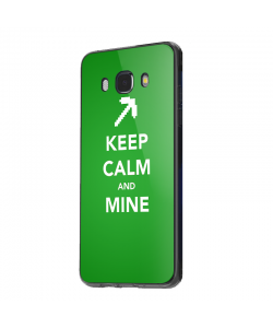 Keep Calm and Mine - Samsung Galaxy J5 2017 Carcasa Silicon