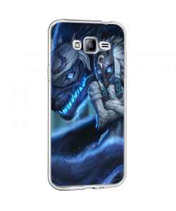Kindred - Samsung Galaxy J3 2017 Carcasa Transparenta Silicon