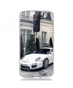 Porsche - LG K8 Carcasa Transparenta Silicon