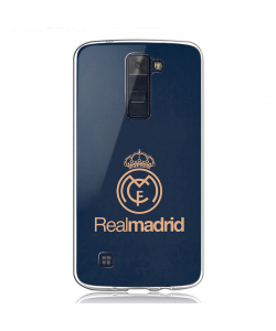 Real Madrid - LG K8 Carcasa Transparenta Silicon