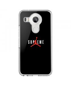 Jordan Supreme - LG Nexus 5X Carcasa Transparenta Silicon