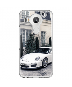 Porsche - LG Nexus 5X Carcasa Transparenta Silicon