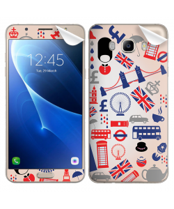 London Collage - Samsung Galaxy J7 Skin