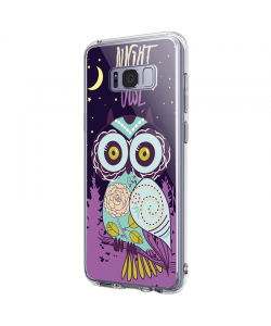 Night Owl - Samsung Galaxy S8 Plus Carcasa Premium Silicon