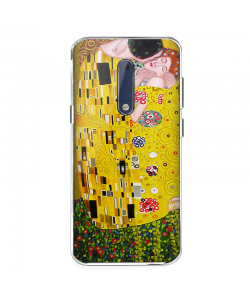 Gustav Klimt - The Kiss - Nokia 5 Carcasa Transparenta Silicon