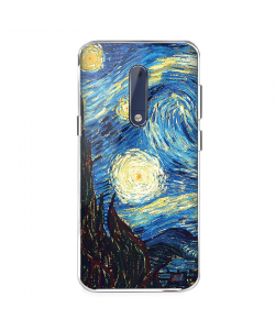 Van Gogh - Starry Night - Nokia 5 Carcasa Transparenta Silicon