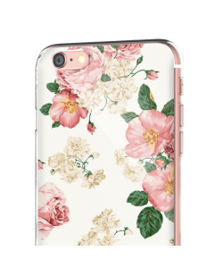 Peacefully Pink - iPhone 6 Carcasa Transparenta Silicon