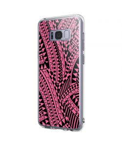 Pink & Black - Samsung Galaxy S8 Carcasa Premium Silicon