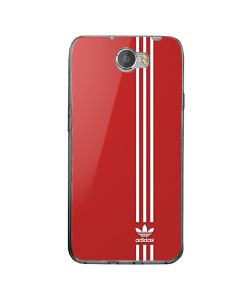 Red Adidas - Huawei Y5 II Carcasa Transparenta Silicon