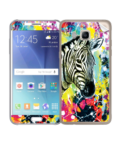 Zebra Splash - Samsung Galaxy J5 Skin