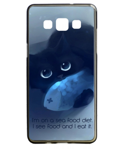 Sea Food - Samsung Galaxy A5 Carcasa Silicon