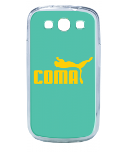 Coma - Samsung Galaxy S3 Carcasa Transparenta Plastic
