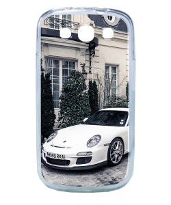 Porsche - Samsung Galaxy S3 Carcasa Transparenta Silicon
