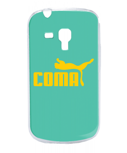 Coma - Samsung Galaxy S3 Mini Carcasa Transparenta Plastic