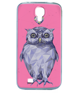 I Love Owls - Samsung Galaxy S4 Carcasa Transparenta Silicon