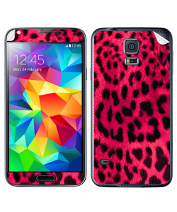Pink Animal Print - Samsung Galaxy S5 Skin