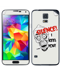 Silence I Keel You - Samsung Galaxy S5 Skin
