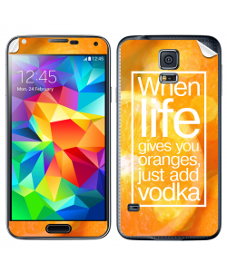 Vodka Orange - Samsung Galaxy S5 Skin