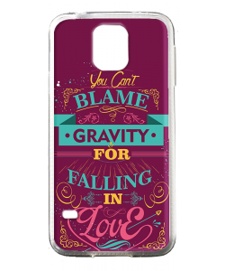 Falling in Love - Samsung Galaxy S5 Mini Carcasa Silicon