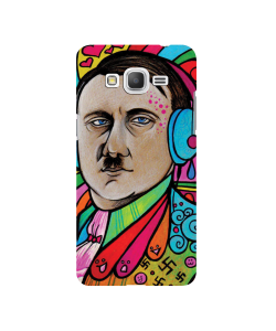 Hitler Meets Colors - Samsung Galaxy Grand Prime Carcasa Silicon 