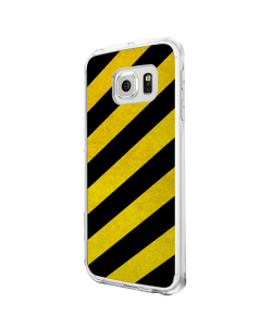 Caution - Samsung Galaxy S6 Edge Carcasa Plastic Premium