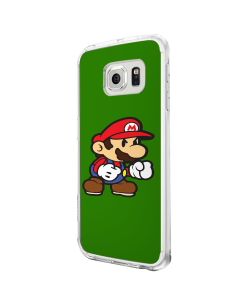 Mario One - Samsung Galaxy S6 Edge Carcasa Plastic Premium