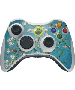 Van Gogh - Branches with Almond Blossom - Xbox 360 Wireless Controller Skin