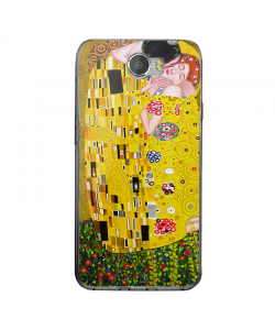 Gustav Klimt - The Kiss - Huawei Y5 II Carcasa Transparenta Silicon