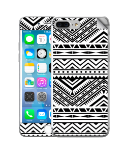 Tribal Black & White - iPhone 7 Plus / iPhone 8 Plus Skin