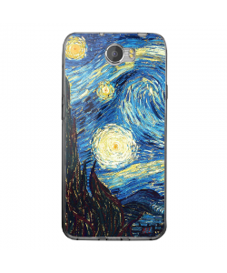 Van Gogh - Starry Night - Huawei Y5 II Carcasa Transparenta Silicon