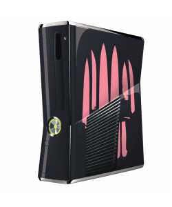 Pink Knife - Xbox 360 Slim Skin