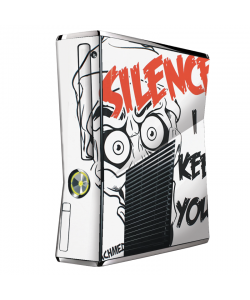 Silence I Keel You - Xbox 360 Slim Skin