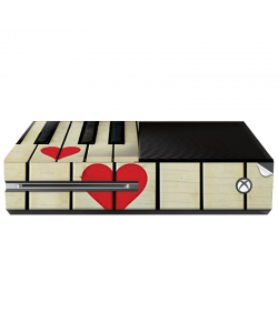 Piano Love - Xbox One Consola Skin