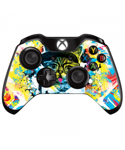 Hipster Meow - Xbox One Controller Skin