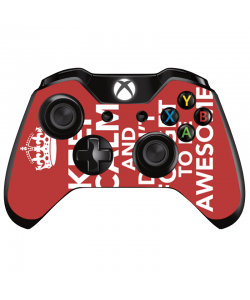 Keep Calm and Be Awesome - Xbox One Controller Skin