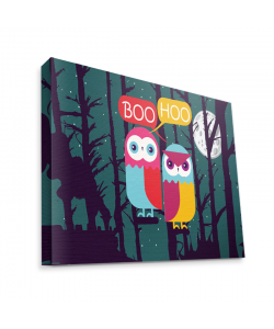Boo Hoo 2 - Canvas Art 35x30