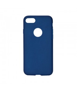 Procell Silky - iPhone 7 Carcasa Silicon Albastru Inchis