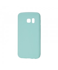 Procell Silky - Samsung Galaxy S7 Carcasa Silicon Albastru